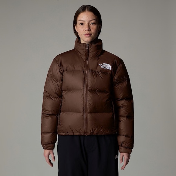 The North Face 1996 Retro Nuptse Puffer Jacket in Brown - Picture 2 of 16